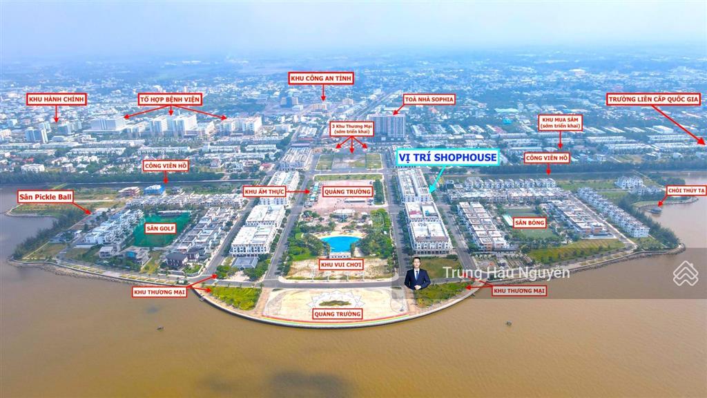 Cho thuê shophouse góc 3 mặt tiền đ. lê trọng tấn  kđt phú cường. lộ 22m, 14x24, 4 tầng, thô trong