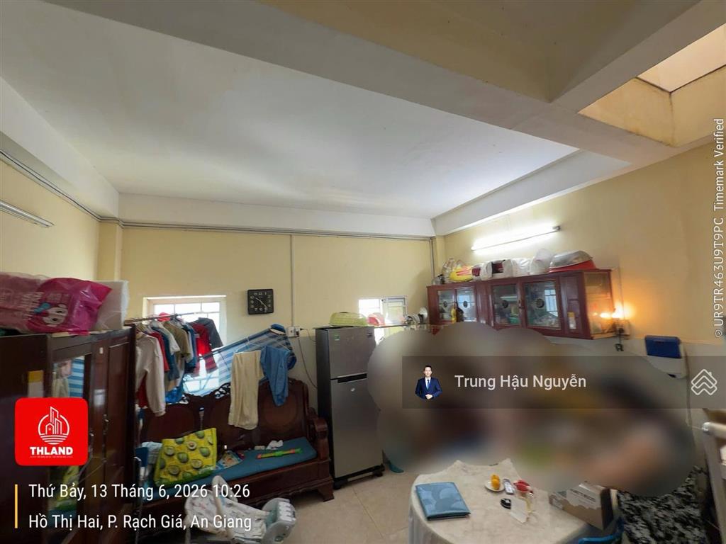 Nhà ecohome phú cường kế chợ đêm phan thị ràng và bệnh viện. lộ 14m, 2 tầng đổ mâm, 4.5x15.5m, shr