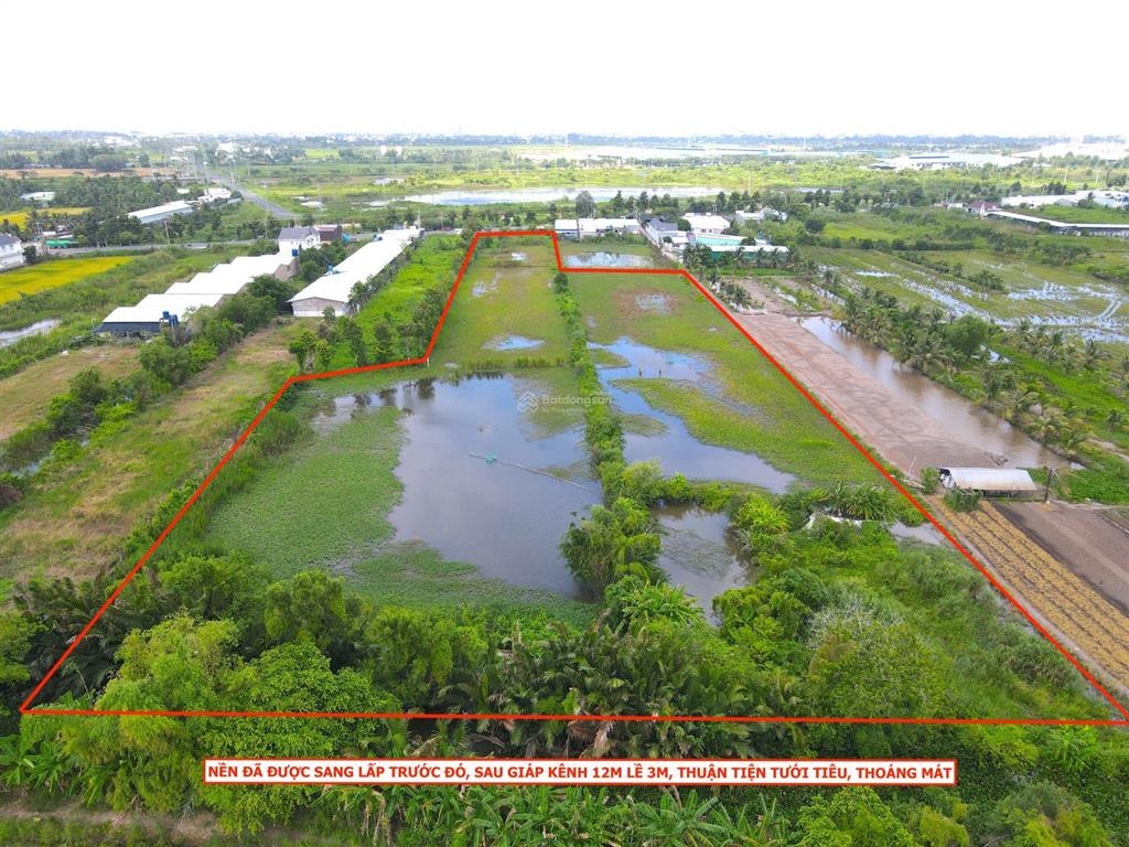 Đất mặt tiền võ văn kiệt ngay trung tâm khu công nghiệp thạnh lộc. lộ 12m lề 8m, 34x269m qh thổ cư