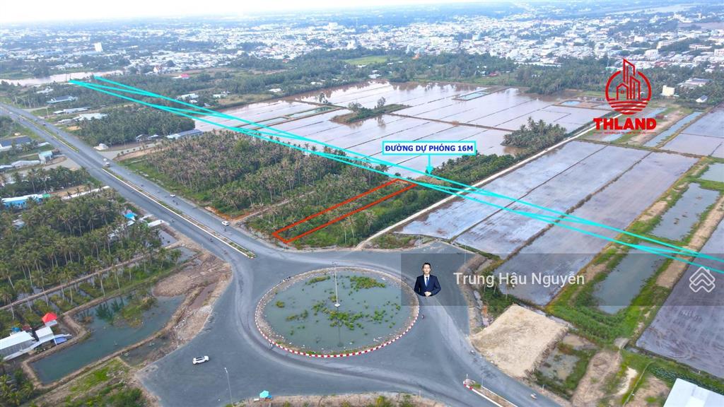 Đất mặt tiền đường 3 tháng 2 nối dài ngay vòng xoay phú quý, lộ 22m lề 8m, 5x101m kế góc, shr