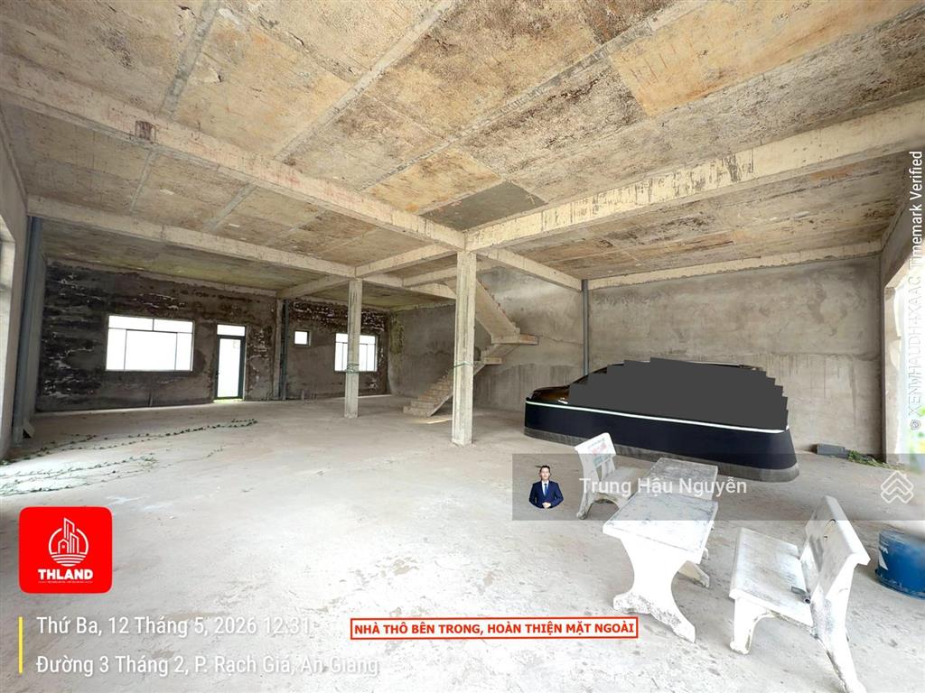 Nhà góc 2 mặt tiền đường 3 tháng 2  đối diện 2 trường học phú cường. lộ 22m lề 8m, 3 tầng, 13x24m