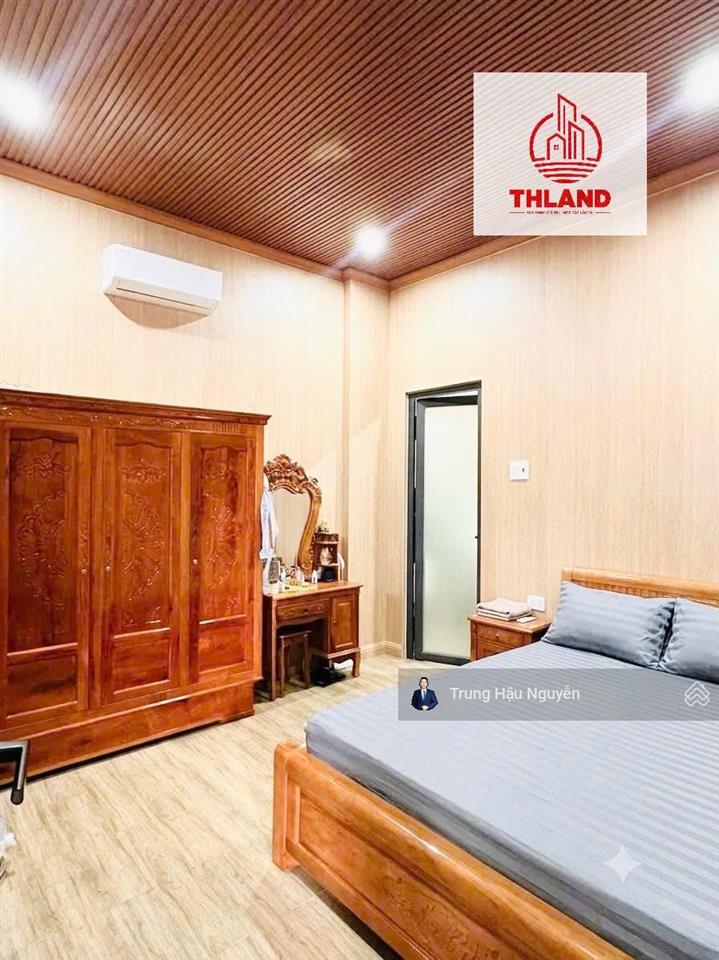 Nhà vườn mái thái mặt tiền kênh tà ben thạnh lộc, lộ ô tô, 13x56m, 3 ngủ 2 toilet full nội thất shr