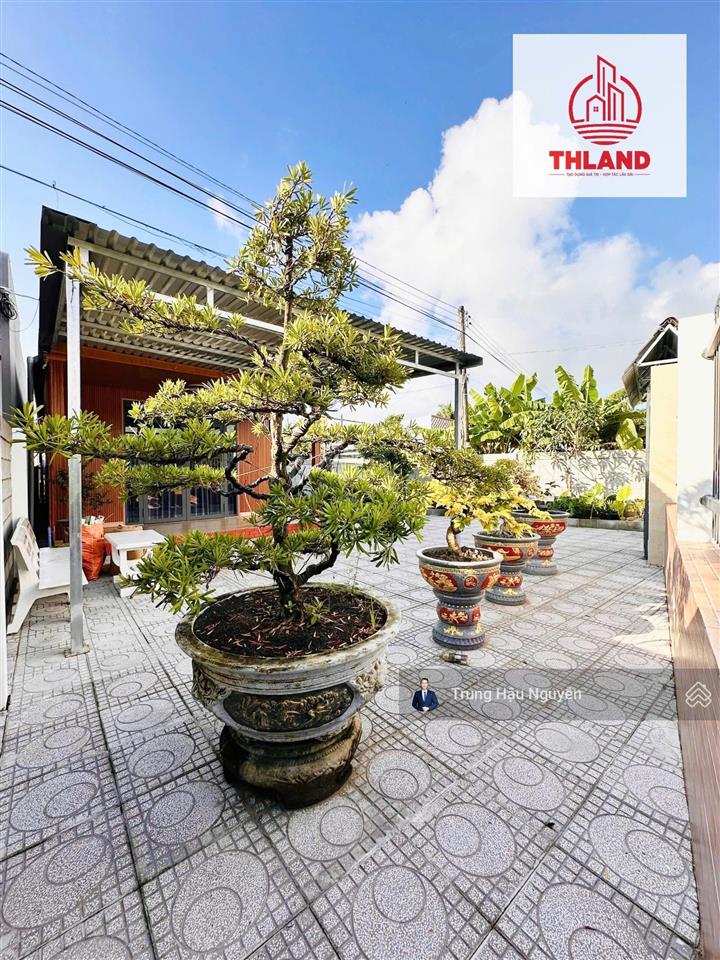 Nhà vườn mái thái mặt tiền kênh tà ben thạnh lộc, lộ ô tô, 13x56m, 3 ngủ 2 toilet full nội thất shr