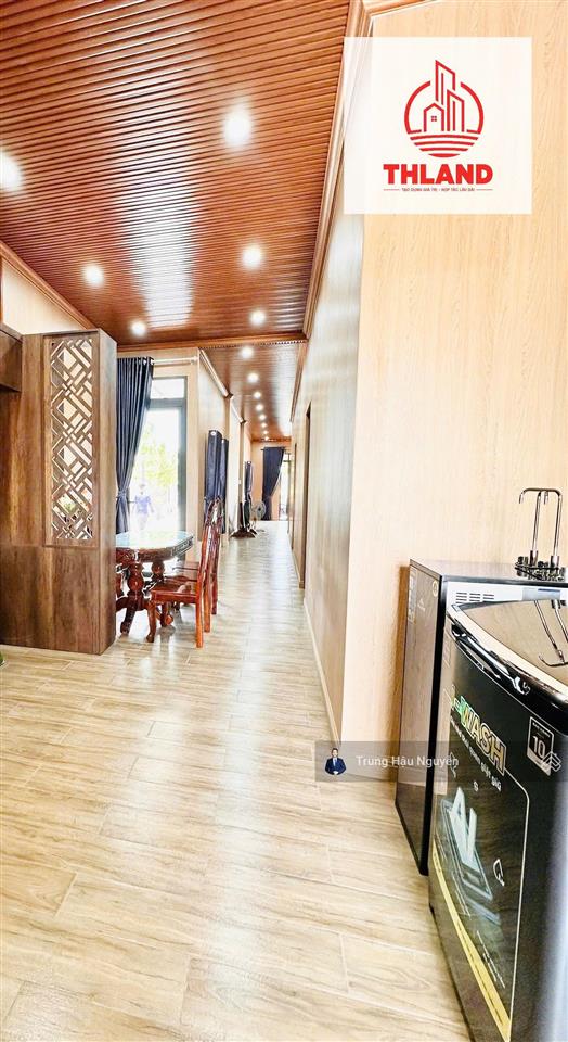 Nhà vườn mái thái mặt tiền kênh tà ben thạnh lộc, lộ ô tô, 13x56m, 3 ngủ 2 toilet full nội thất shr
