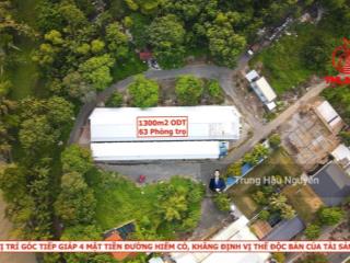 Dãy trọ 4 mặt tiền công viên lạc hồng rạch giá, 1300m2 full thổ cư, 63 phòng thu nhập 120 triệu/th