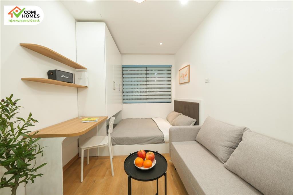 Cho thuê căn hộ studio 25m2 tại 84 trần quang diệu trung tâm quận đống đa đầy đủ nội thất