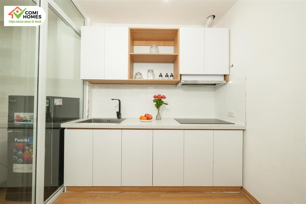 Cho thuê căn hộ studio 25m2 tại 84 trần quang diệu trung tâm quận đống đa đầy đủ nội thất