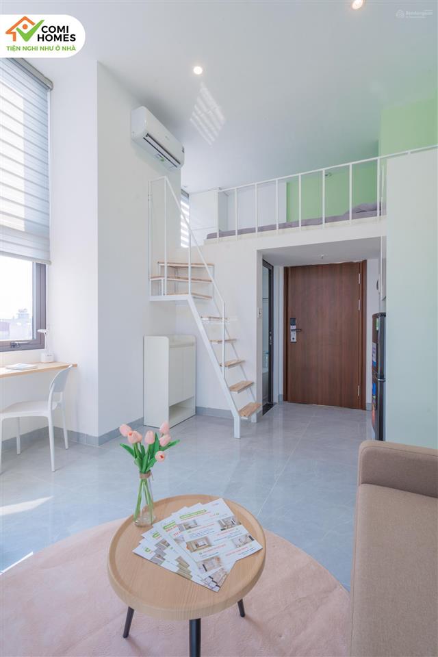 Căn hộ studio gác xép 25m2 đầy đủ công năng tại 286 nguyễn xiển, thanh xuân