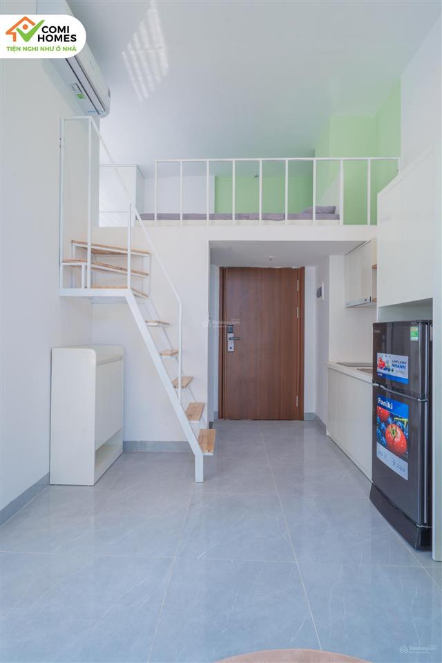 Căn hộ studio gác xép 25m2 đầy đủ công năng tại 286 nguyễn xiển, thanh xuân