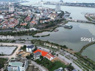 2 lô biệt thự liền kề mặt tiền bạch đằng view sông nhật lệ khu đô thị 533 đức ninh đông