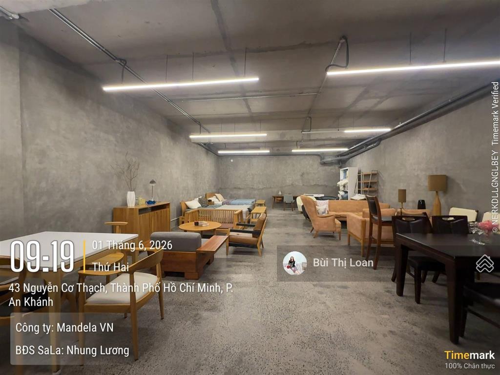 Cho thuê mặt bằng (shophouse) mt nguyễn cơ thạch, 698m2, nội thất đầy đủ