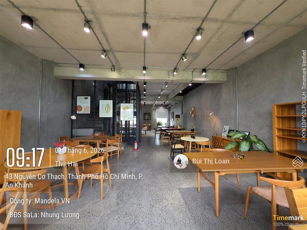 Cho thuê mặt bằng (shophouse) mt nguyễn cơ thạch, 698m2, nội thất đầy đủ