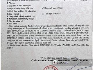 Bán nhà mặt tiền nguyễn cơ thạch sala 693m2 sd, sổ riêng, hầm + 5 tầng