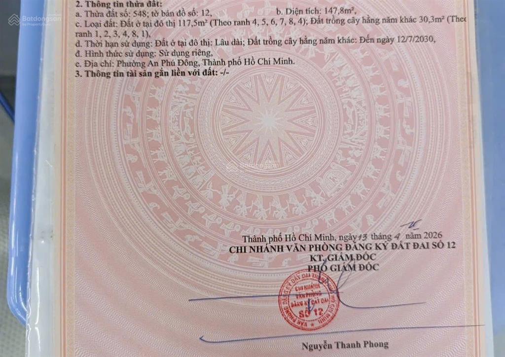 Đất mặt tiền buôn bán thạnh lộc 41... 6x25m