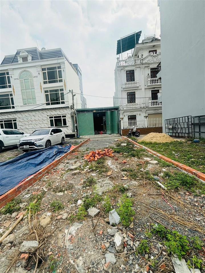 Đất hà huy giáp vào chỉ 80m, 4x14m, đường thông xe tải. thạnh xuân q12