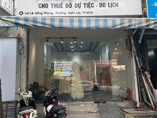 Cho thuê cửa hàng mặt tiền lê hông phong, phường vườn lài, tphcm