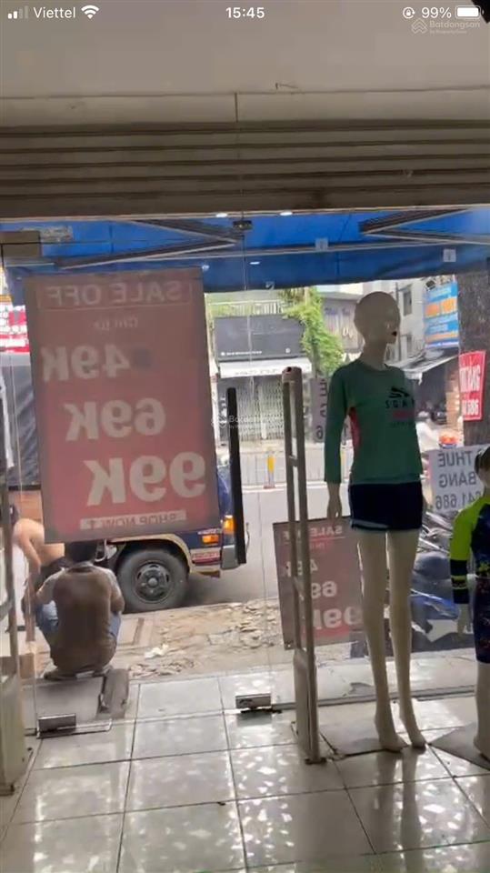 Cho thuê cửa hàng mặt tiền lê hông phong, phường vườn lài, tphcm