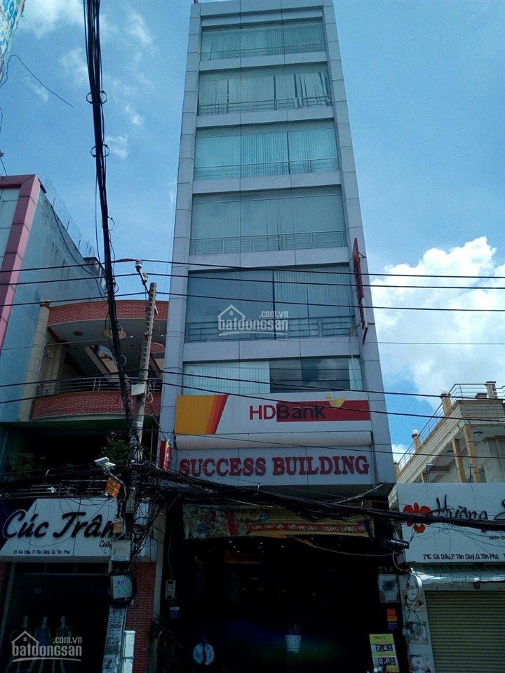 Cho thuê văn phòng tòa nhà success building 21a gò dầu, ngay ngã tư đường gò dầu và tân sơn nhì