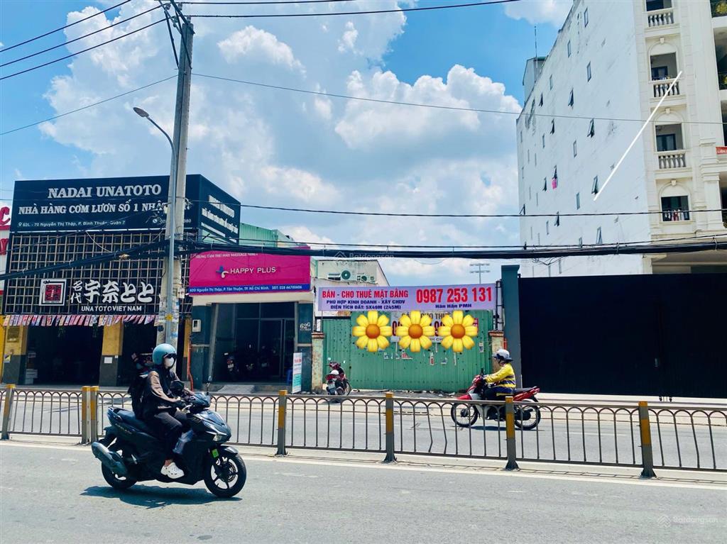 Cần bán đất mặt tiền nguyễn thị thập 5x37 m phù hợp xây chdv vp cty hotel  0987 253 ***