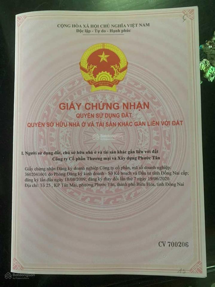 Duy nhất 1 lô 80m2 giá cạnh tranh thị trường da paradise riverside phường phước tân  0949.610,999