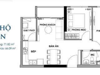 2pn, 74m², full nội thất cao cấp, vào ở ngay giá chỉ 8 triệu