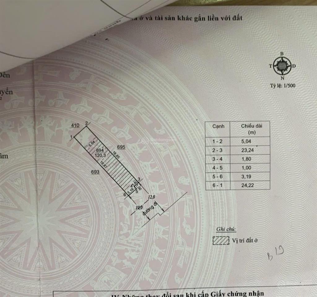 Bán đất thổ cư gần sân bay liên khương