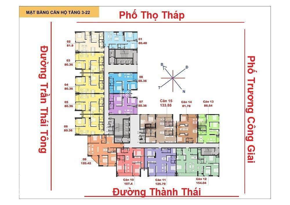 Chính chủ bán căn hộ chung cư hai ngủ parkhome