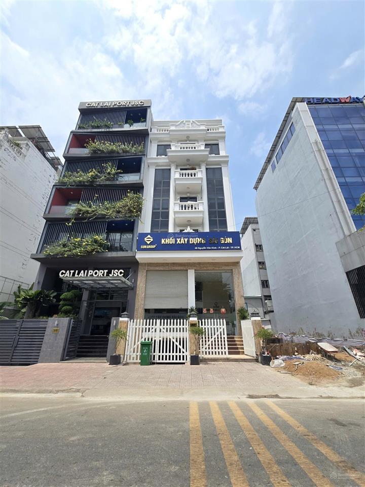 Giảm 10 tỷ bán nhanh toà nhà building nguyễn văn kỉnh kdc huy hoàng thạnh mỹ lợi giá còn 85 tỷ