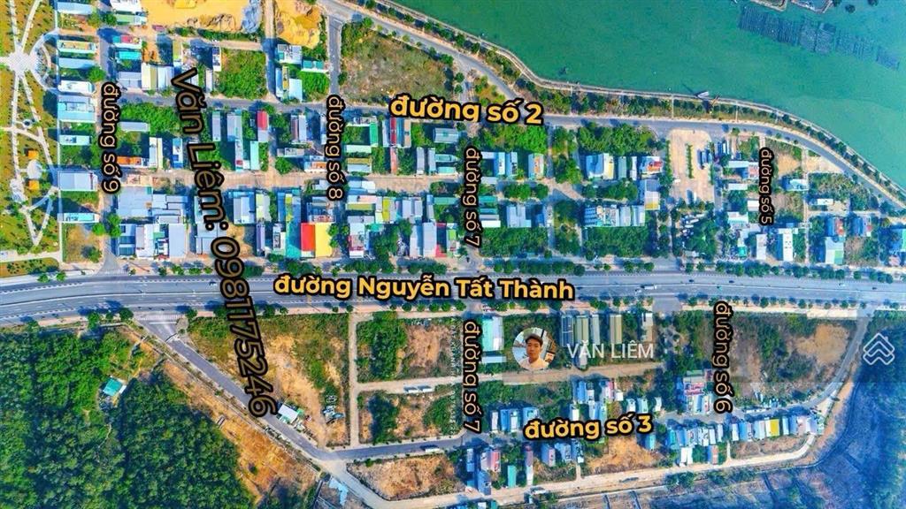 Chuyên bán đất khu tái định cư hòn rớ 2  gần sát dự án sun  nhánh sông  giá 4 tỷ 150tr