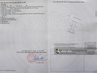 Bán đất vĩnh trung nha trang diện tích 79m2 đường ô tô 5m, xe vào tận nơi