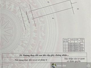 Bán lô đất an bình tân sổ cá nhân bao giá thị trường 5 tỷ 840 triệu
diện tích 80m2 ngang 4m
