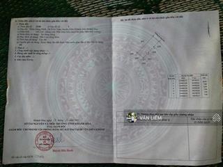 Cần bán tái định cư đất diên toàn, diên khánh vị trí cách đường huỳnh thúc kháng vài bước chân