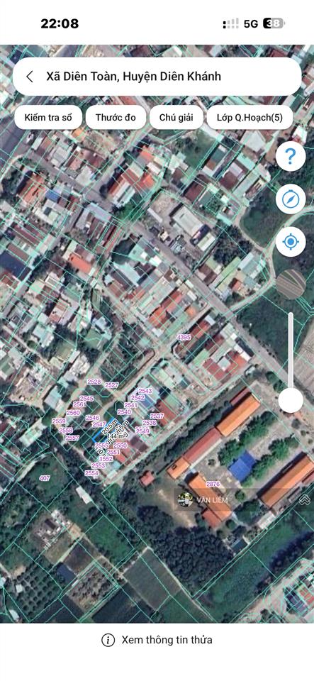 Cần bán tái định cư đất diên toàn, diên khánh vị trí cách đường huỳnh thúc kháng vài bước chân