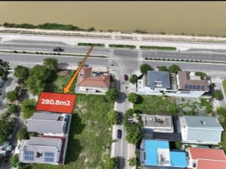 Bán lô biệt thự kđt nam sông cái diên khánh  diện tích 280,8m ngang 13m