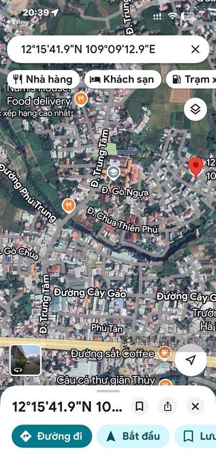 * bán lô đất đẹp vuông vắn ngang 7,2m đường gò ngựa  vĩnh thạnh (phường tây nha trang) 