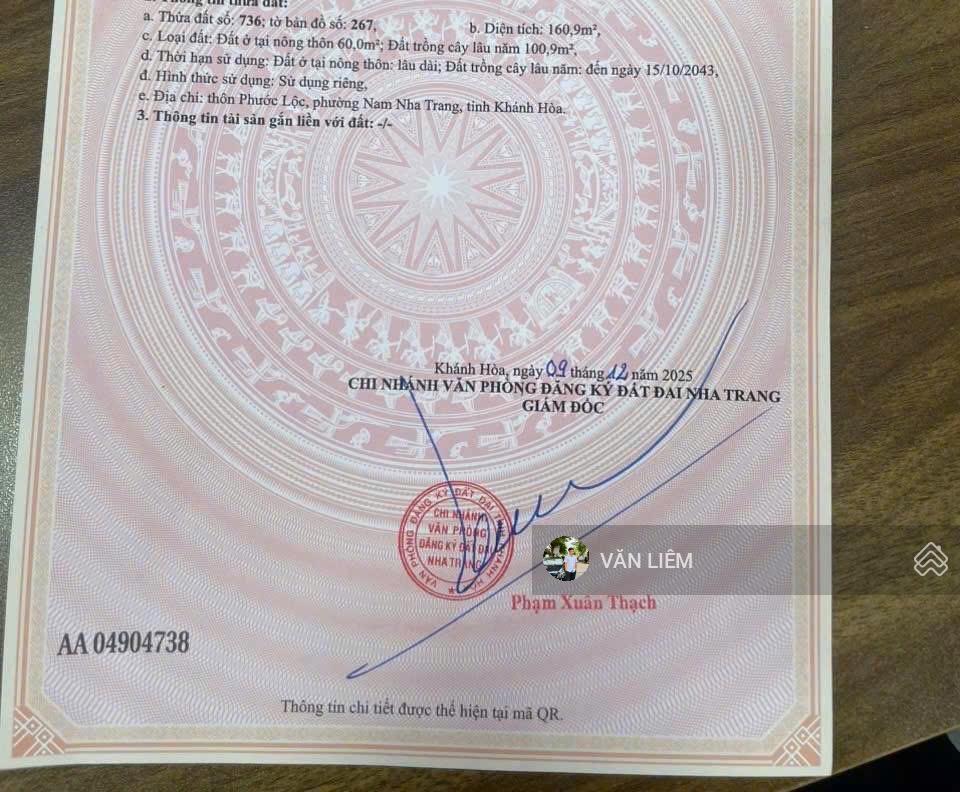 Lô đất mặt tiền đường trần đăng ninh  dt 160m2  giá chỉ 2 tỷ 650 triệu