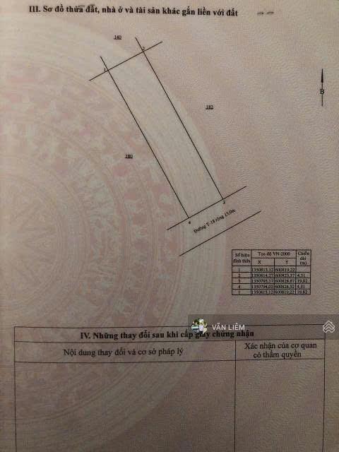 Bán lô đất đẹp có sổ hồng riêng kđt an bình tân
diện tích 85,2m2 ngang 4,31m  sạch đẹp
hướng đôn