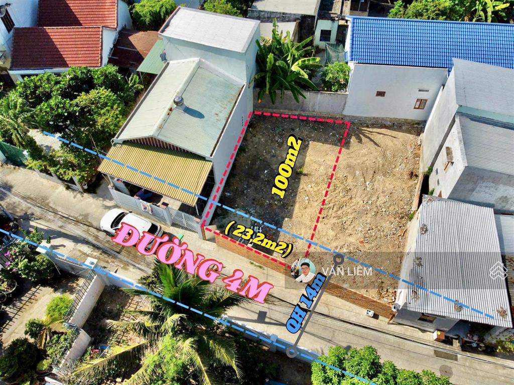 Bán đất xuân lạc, vĩnh ngọc  tây nha trang, gần nhà hàng đồng xanh diện tích 100m2 ngang 6,5m