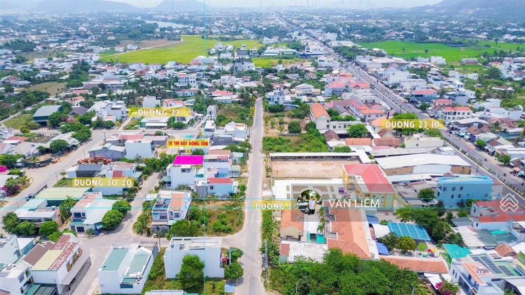 Lô đất diên an kđt phú ân nam 2 đẹp đường số 20 rộng 13m. diện tích 102 m2, ngang 6m vuông vức