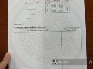 Bán lô đất cực đẹp ở phú ân nam
 ngang 6m. dt 125,7m2
 đường nhựa 13m. hướng nam. sổ hồng sẵn