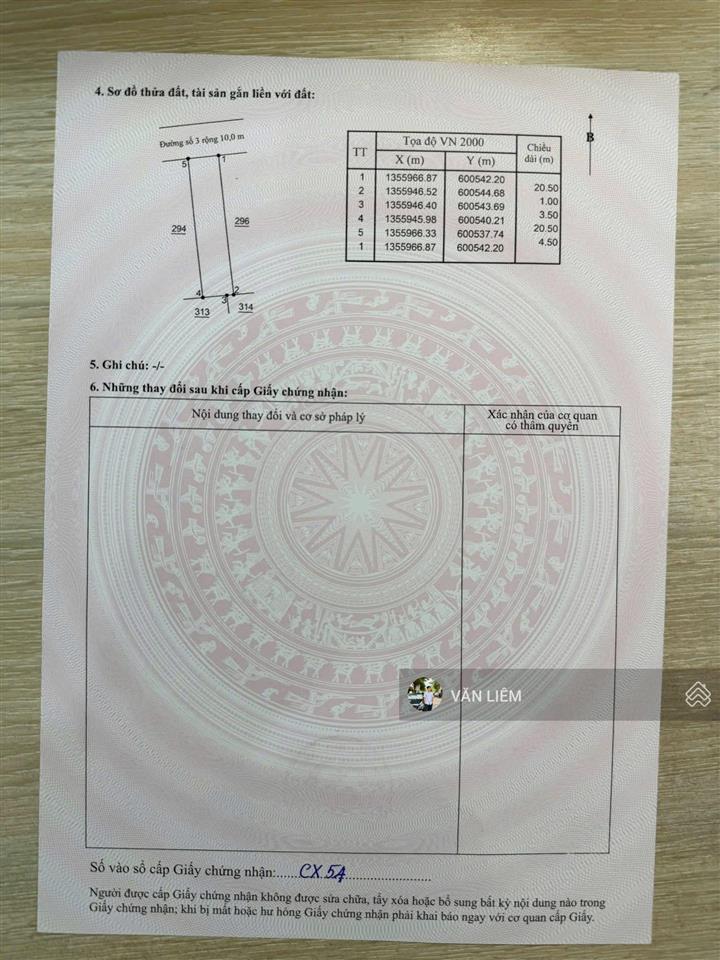 Cần bán đất tđc ngọc hiệp, đường 10m
diện tích 92,3m2 ngang 4,5m
xung quanh đầy đủ tiện ích, chợ,