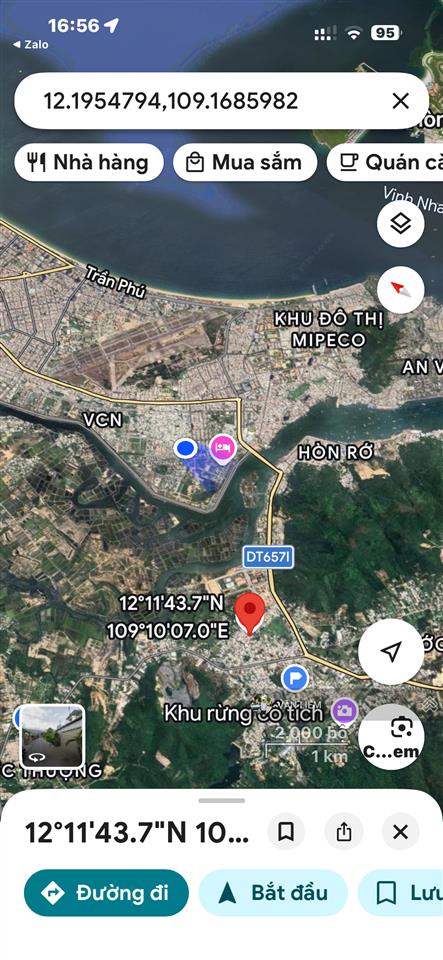 Bán mặt tiền đường lư giang phường nam nha trang (phước đồng cũ) diện tích 194m nga