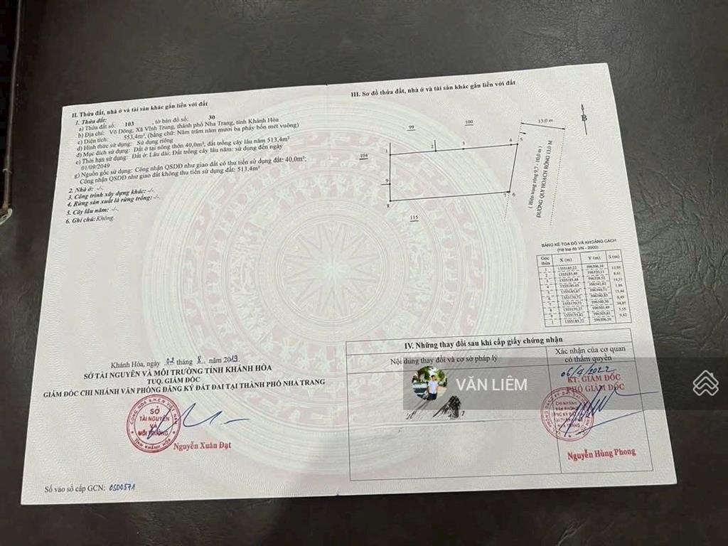 Lô đất biệt thự vĩnh trung  hoặc phù hợp đầu tư phân lô  gần võ nguyên giáp