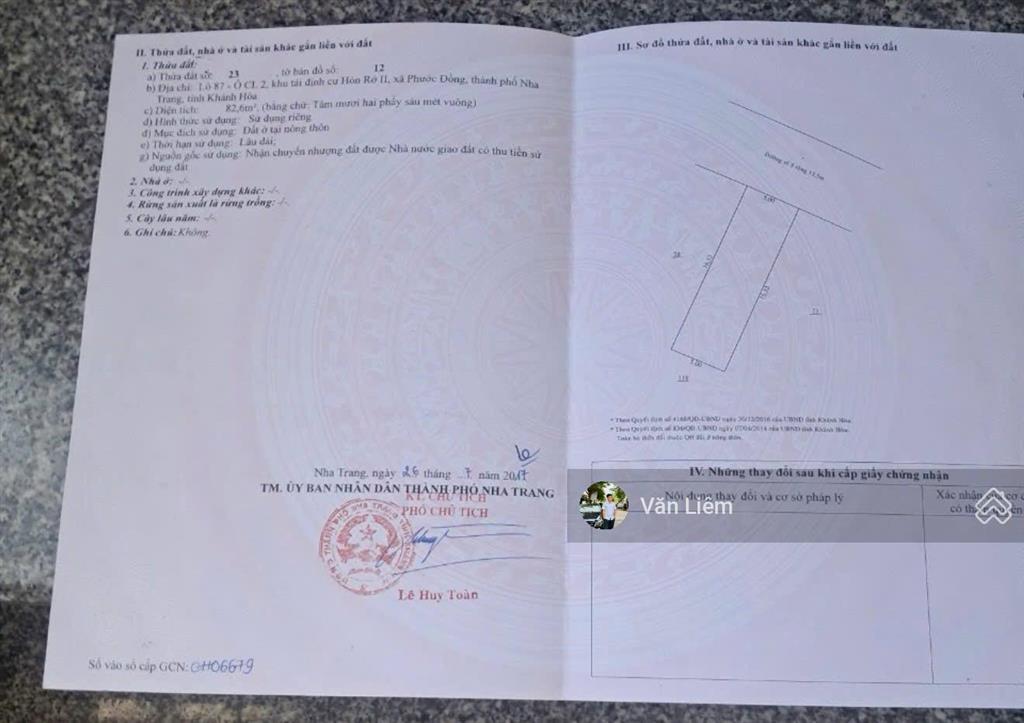 Tđc hòn rớ 2 đường 13m, sổ hồng riêng khu tái định cư hòn rớ 2 phước đồng, nha trang