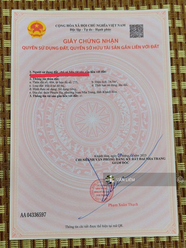 Đất hẻm bình hoà phước đồng, giá chỉ 1,55 tỷ  đường oto đến tận đất