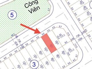 Giảm giá chốt nhanh! view công viên vcn phước long 1 75m2 ngang 5m 6,25 tỷ bao thuế phí