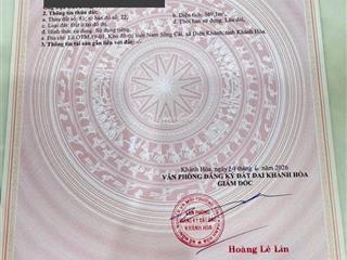 Kđt nam sông cái chỉ 19 triệu/m2 kđt nam sông cái, diên khánh khu dân cư hiện hữu