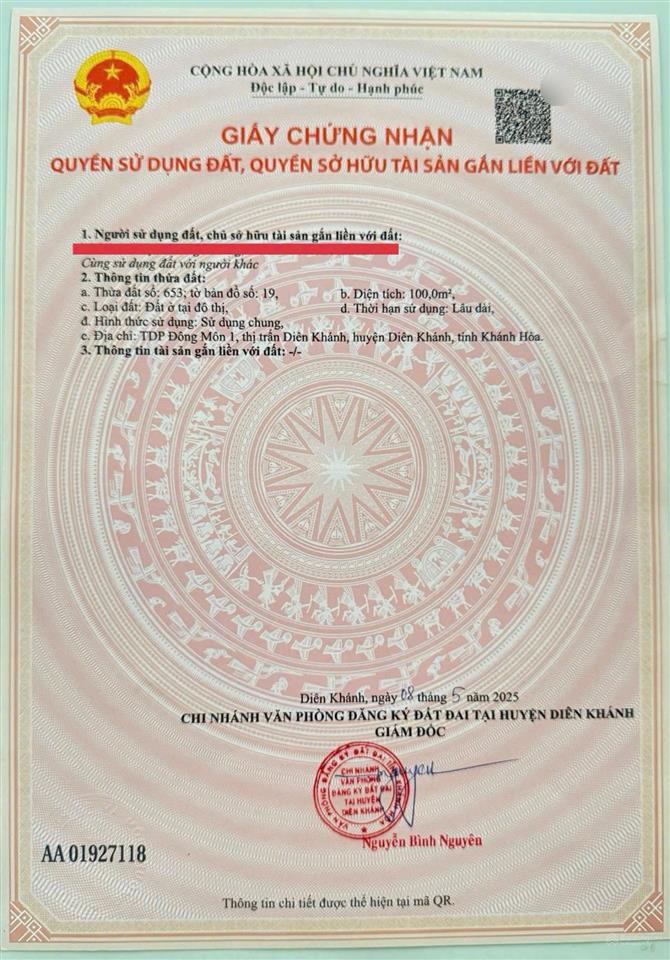 Đất tđc nam sông cái pháp lý chuẩn, mua là sang tên ngay khu tđc nam sông cái nha trang