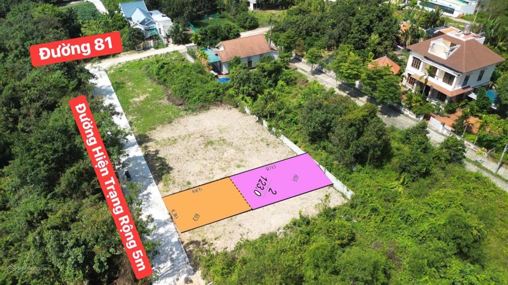 Cần tiền bán nhanh lô đất giá chỉ 1,3 tỷ phước hạ, phường nam nha trang * diện tích 123m2