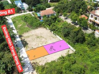 Cần tiền bán nhanh lô đất giá chỉ 1,3 tỷ phước hạ, phường nam nha trang * diện tích 123m2